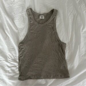 Aritzia Sunday Best Green Tank Top